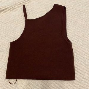 Brown Small Zara top